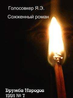 Яков Голосовкер - Сожженный роман - <a href=