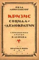 Роза Люксембург - Кризис социал-демократии - <a href=