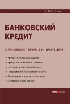 Сергей Соломин - Банковский кредит: проблемы теории и практики - <a href=