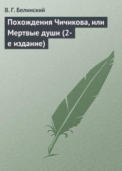 Виссарион Белинский - Похождения Чичикова, или Мертвые души (2-е издание) - <a href=