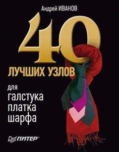 Андрей Иванов - 40 лучших узлов для галстука, платка, шарфа - <a href=