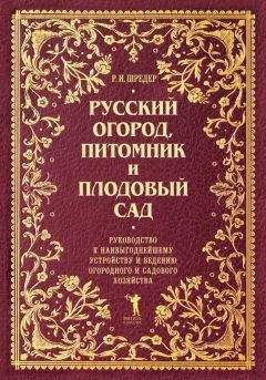 Рихард Шредер - Русский огород, питомник и плодовый сад. Руководство к наивыгоднейшему устройству и ведению огородного и садового хозяйства - <a href=