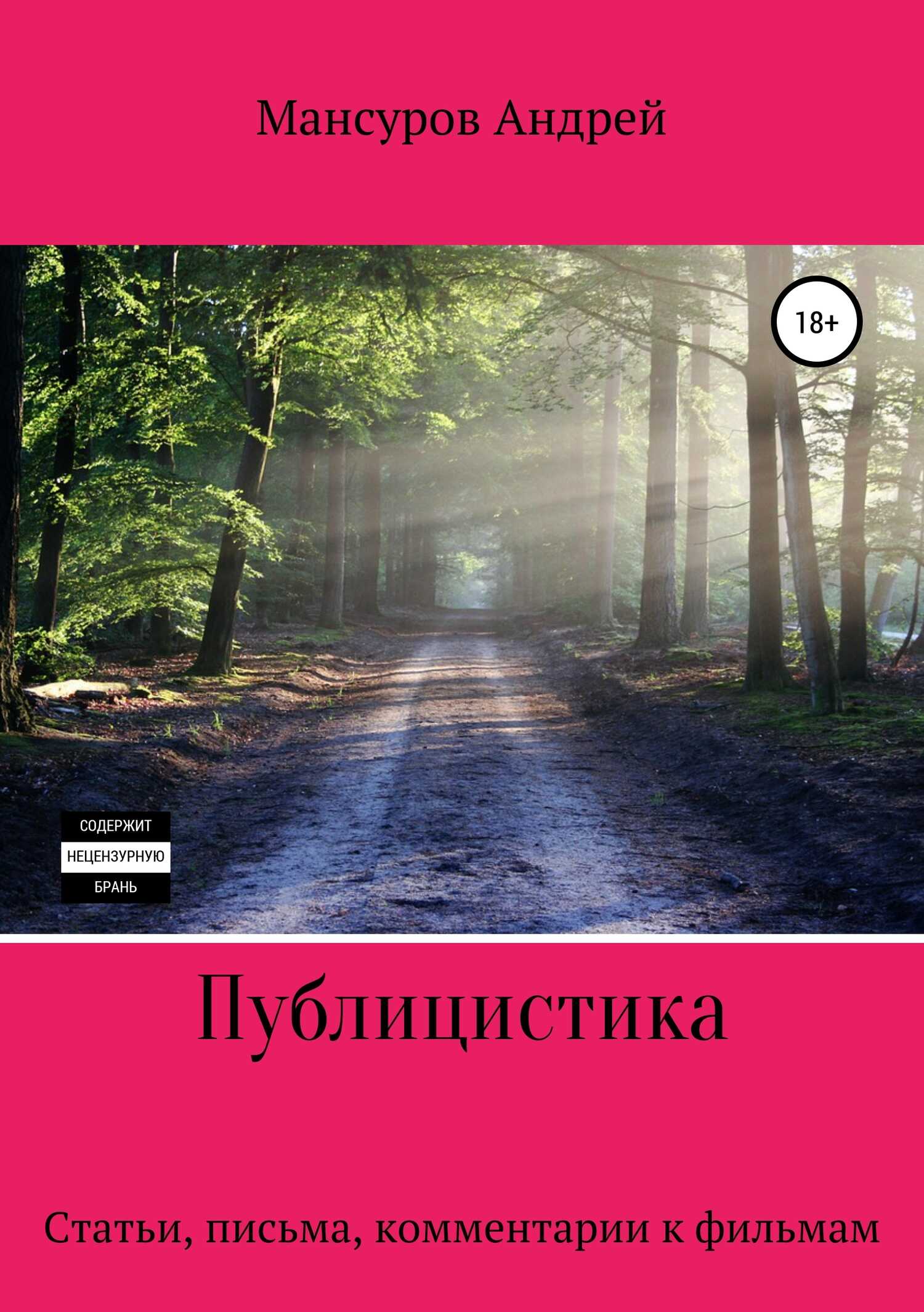 Публицистика: статьи, письма, комментарии к фильмам, юмореска - Андрей Арсланович Мансуров