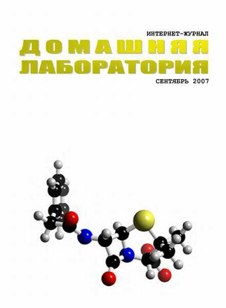 Интернет-журнал "Домашняя лаборатория", 2007 №9 - Журнал «Домашняя лаборатория» - <a href=