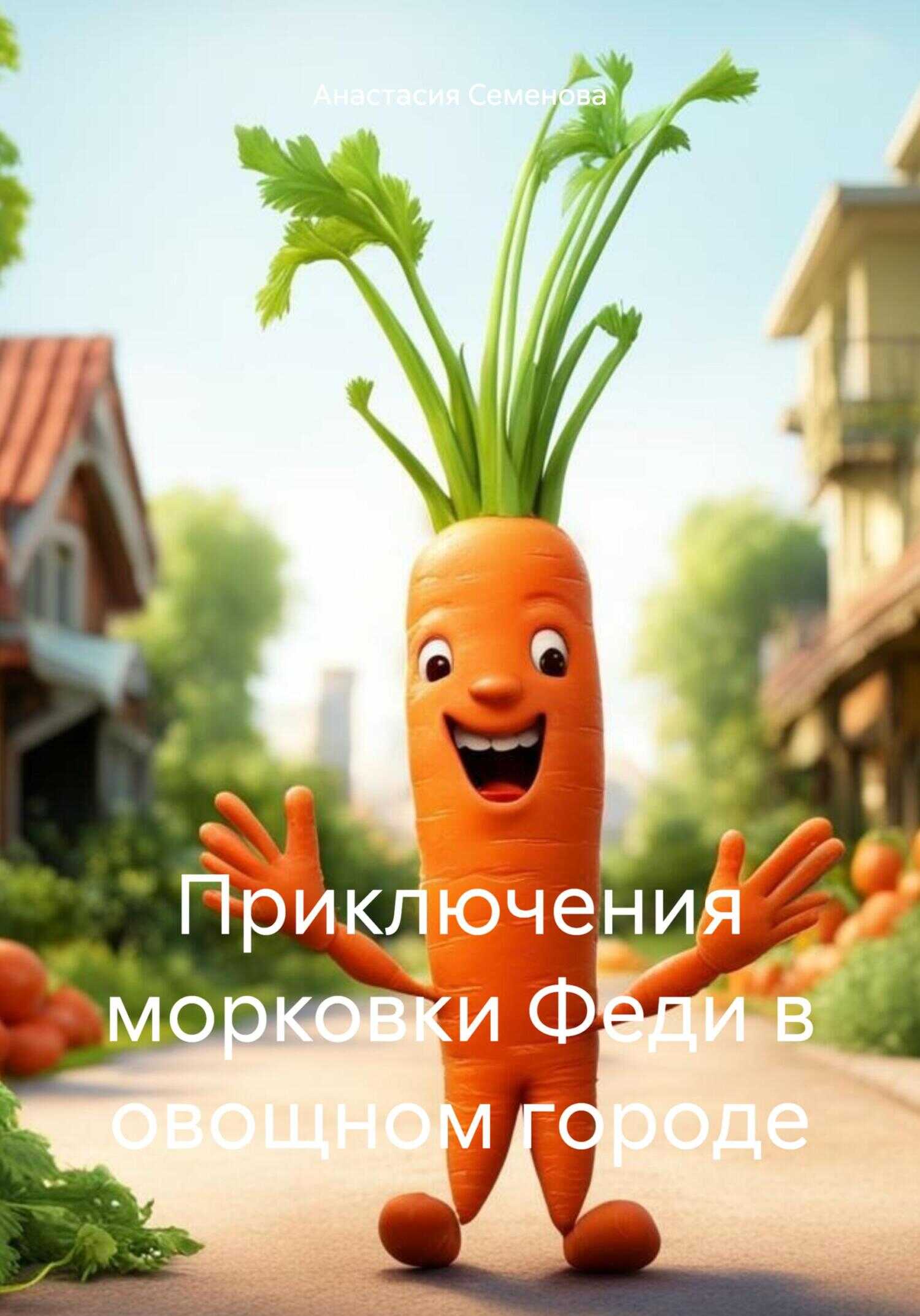 Приключения морковки Феди в овощном городе - Анастасия Александровна Семенова