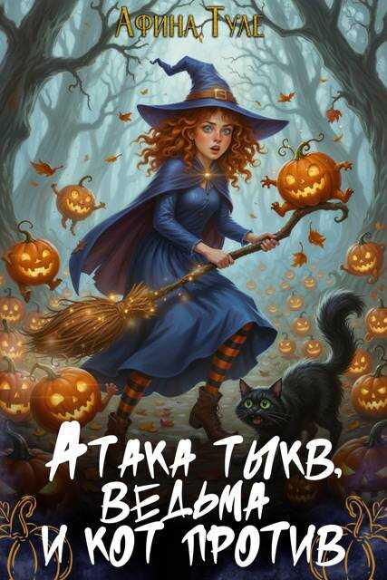 Атака тыкв. Ведьма и кот против - Афина Туле